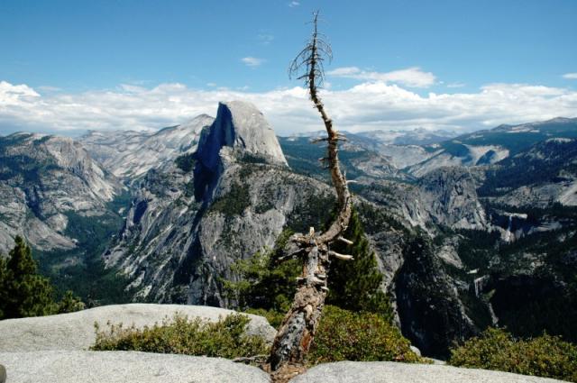 Výhled na Halfdome